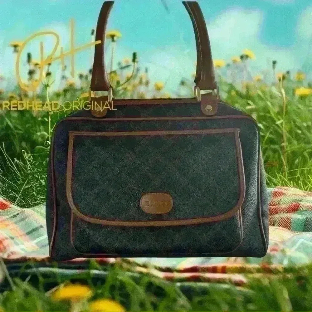Vintage Bally Satchel bowling bag- EUC clean interior super versatile & stylish